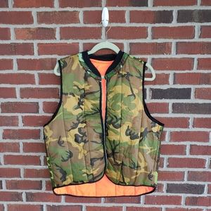 Reversible Camo/Orange Vest